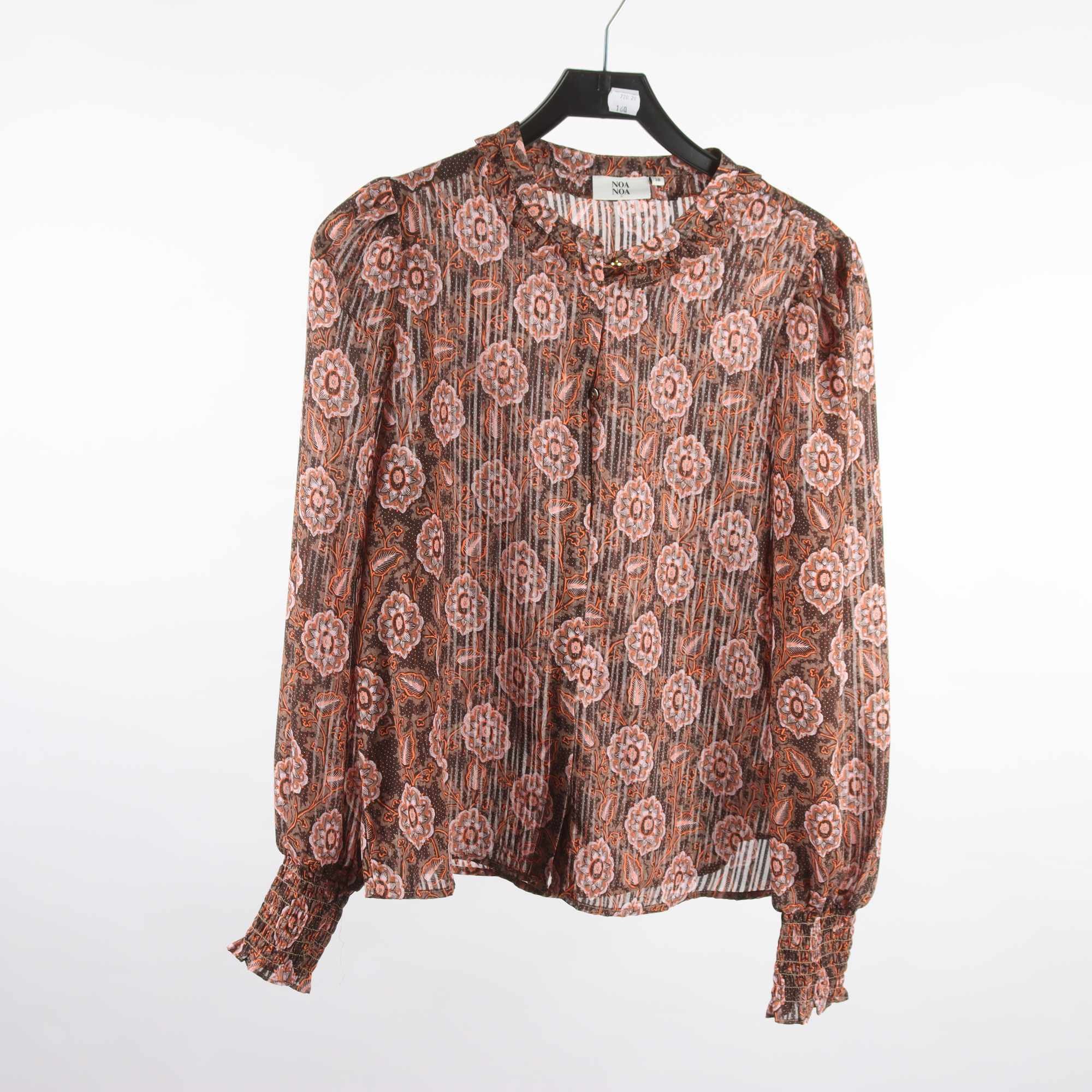 Blus, Noa Noa, mönstrad, stl. 38