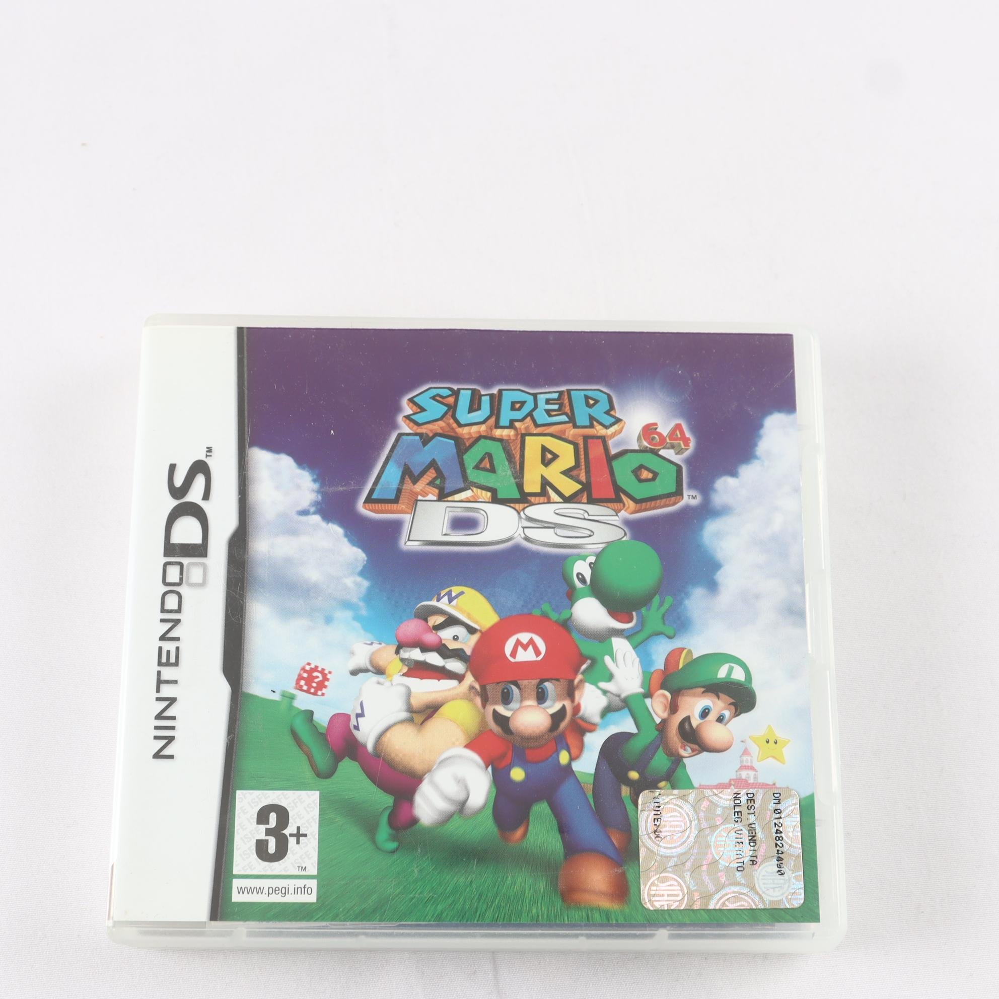 Spel, Super Mario 64 DS, Nintendo DS.