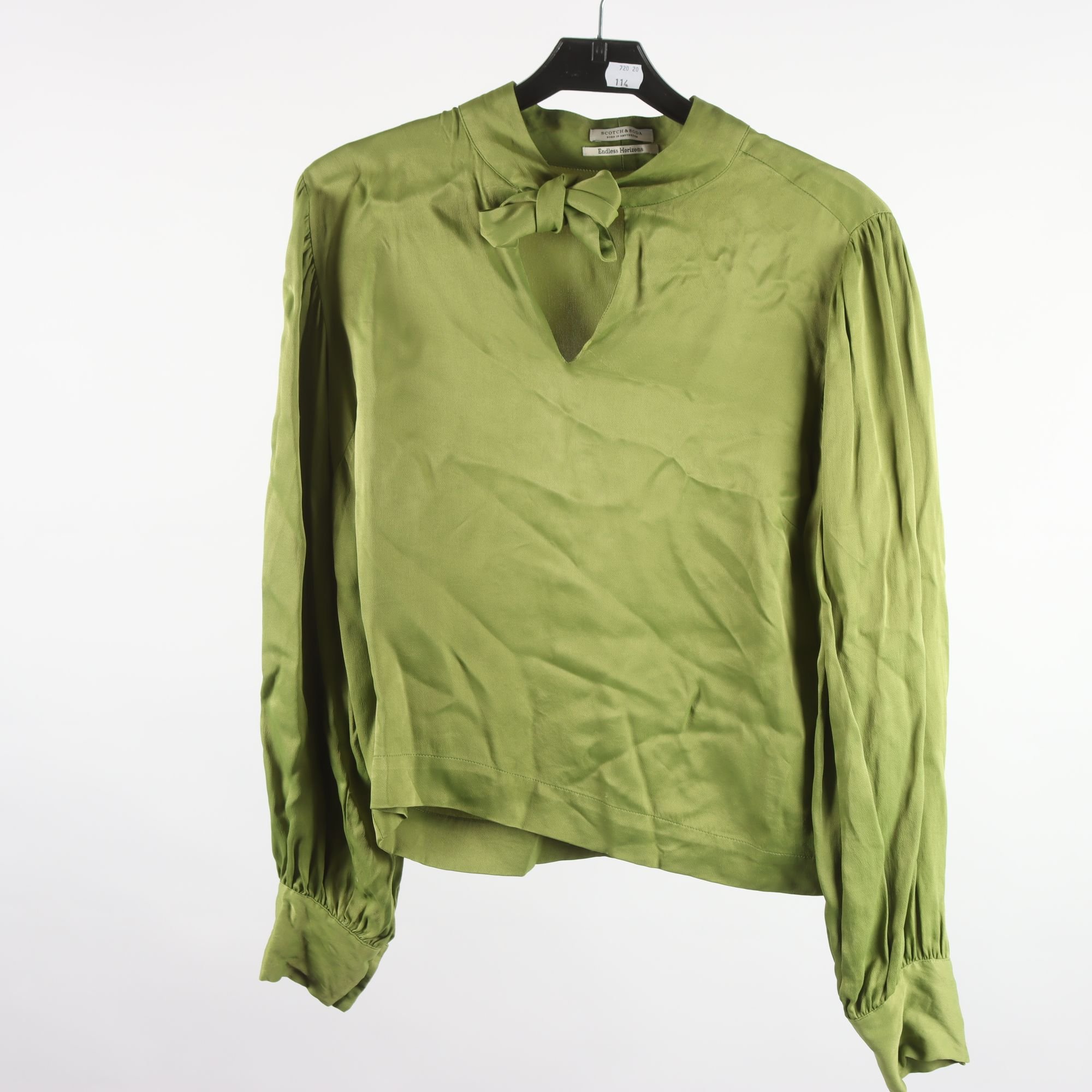 Blus, Scotch & Soda, grön, stl. S