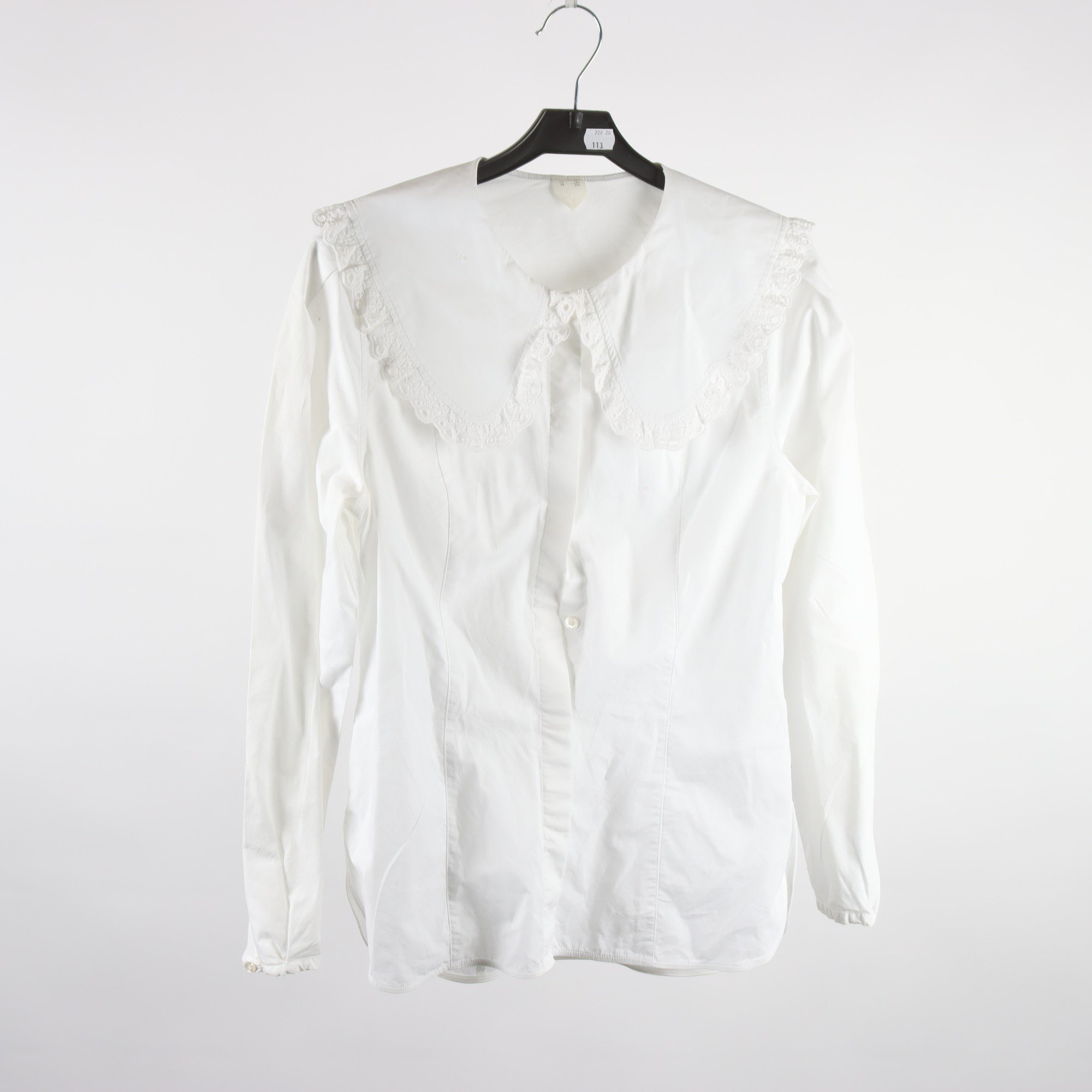 Blus, Arket, vit, stl. 38