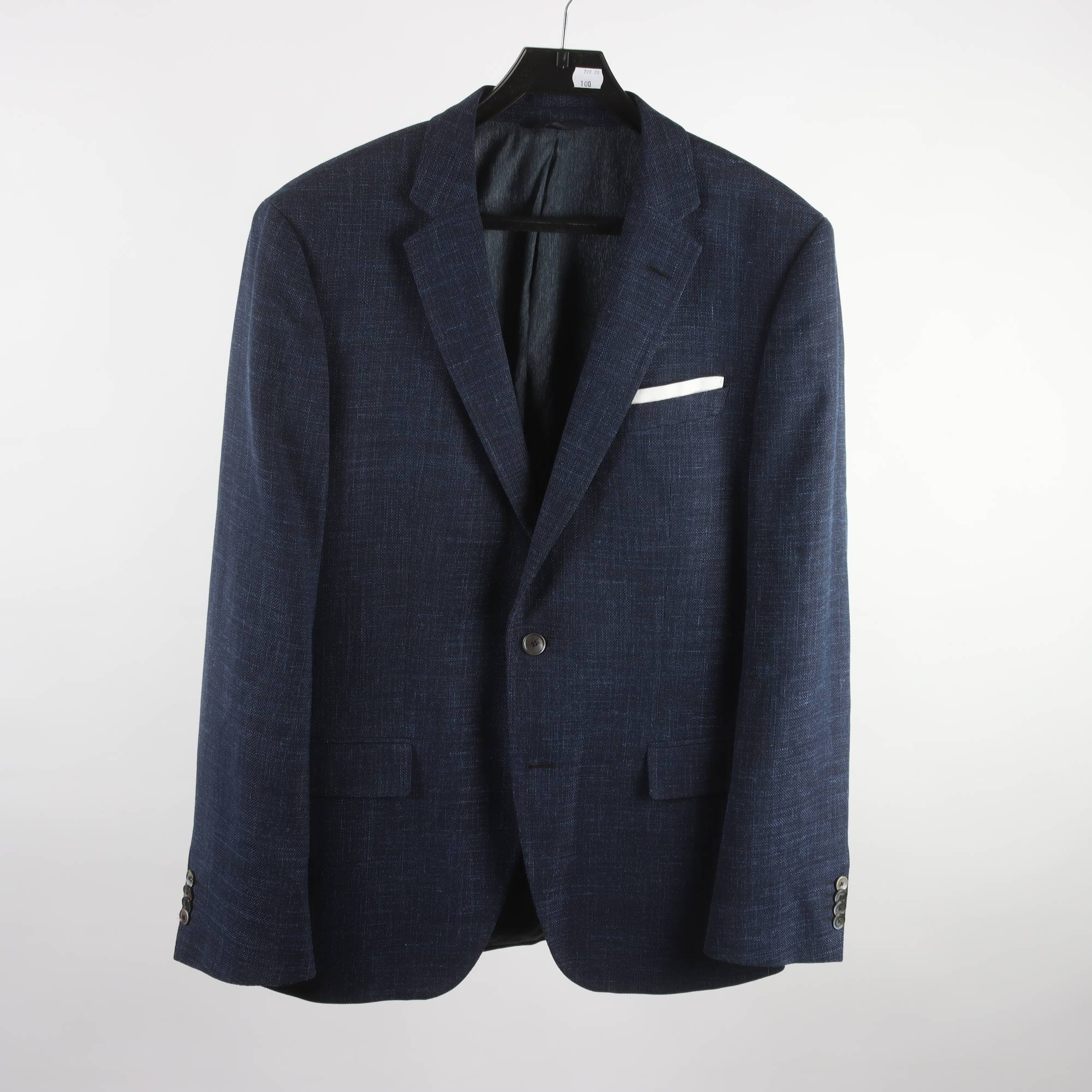 Kavaj, Hugo Boss, blå, stl. 52