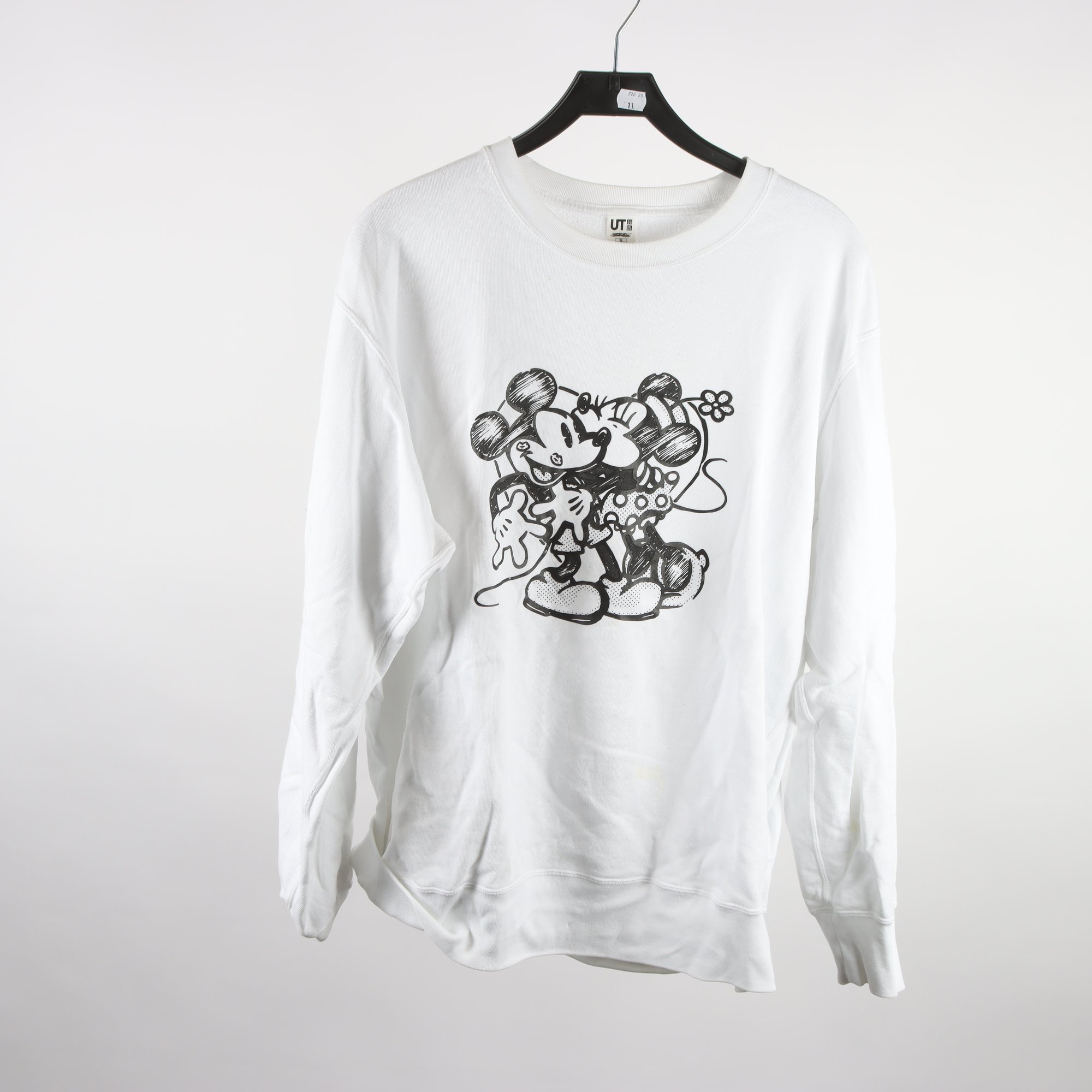 Sweatshirt, Uniqlo x Disney, vit, stl. XL