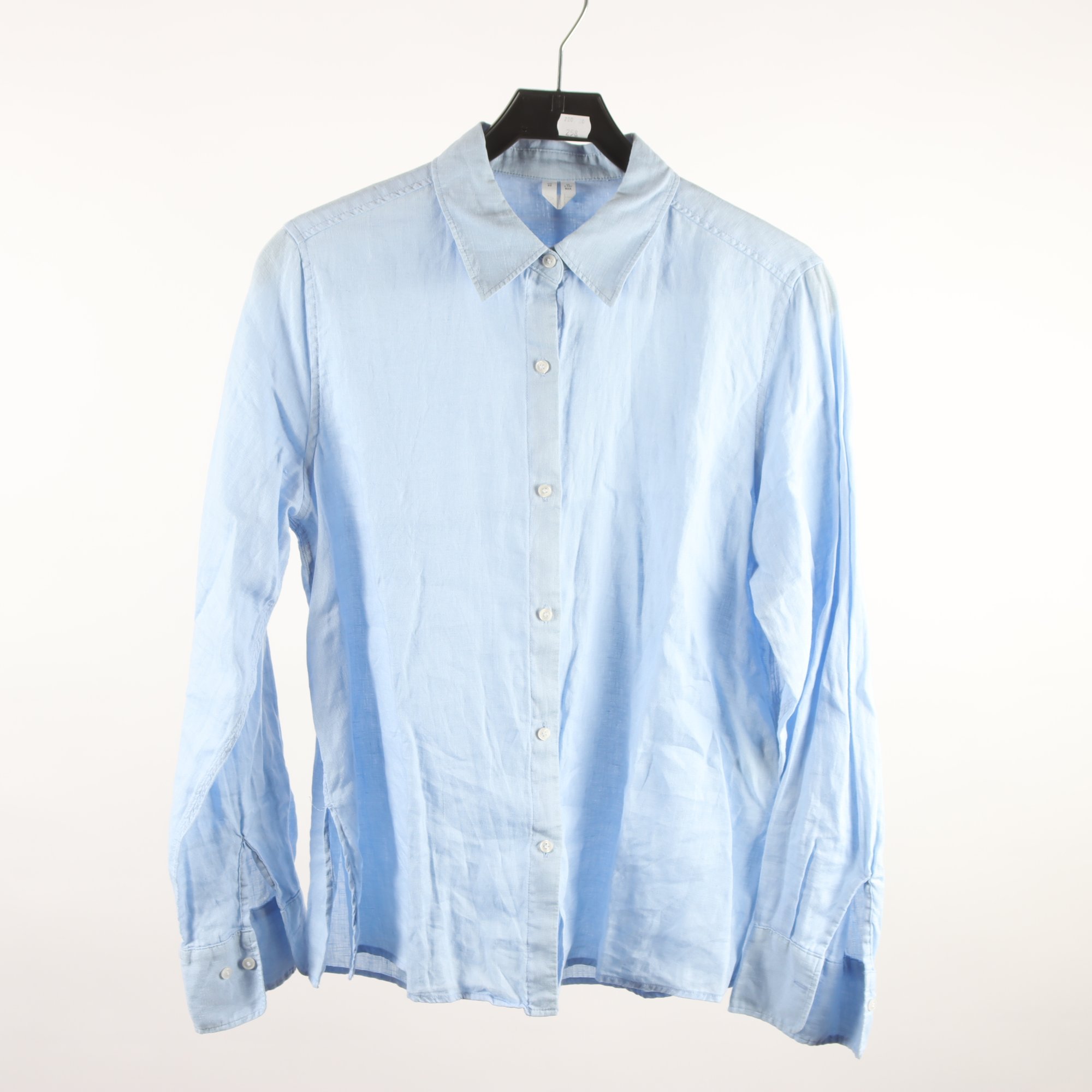 Blus, Arket, blå, 100% lin, stl. 40.