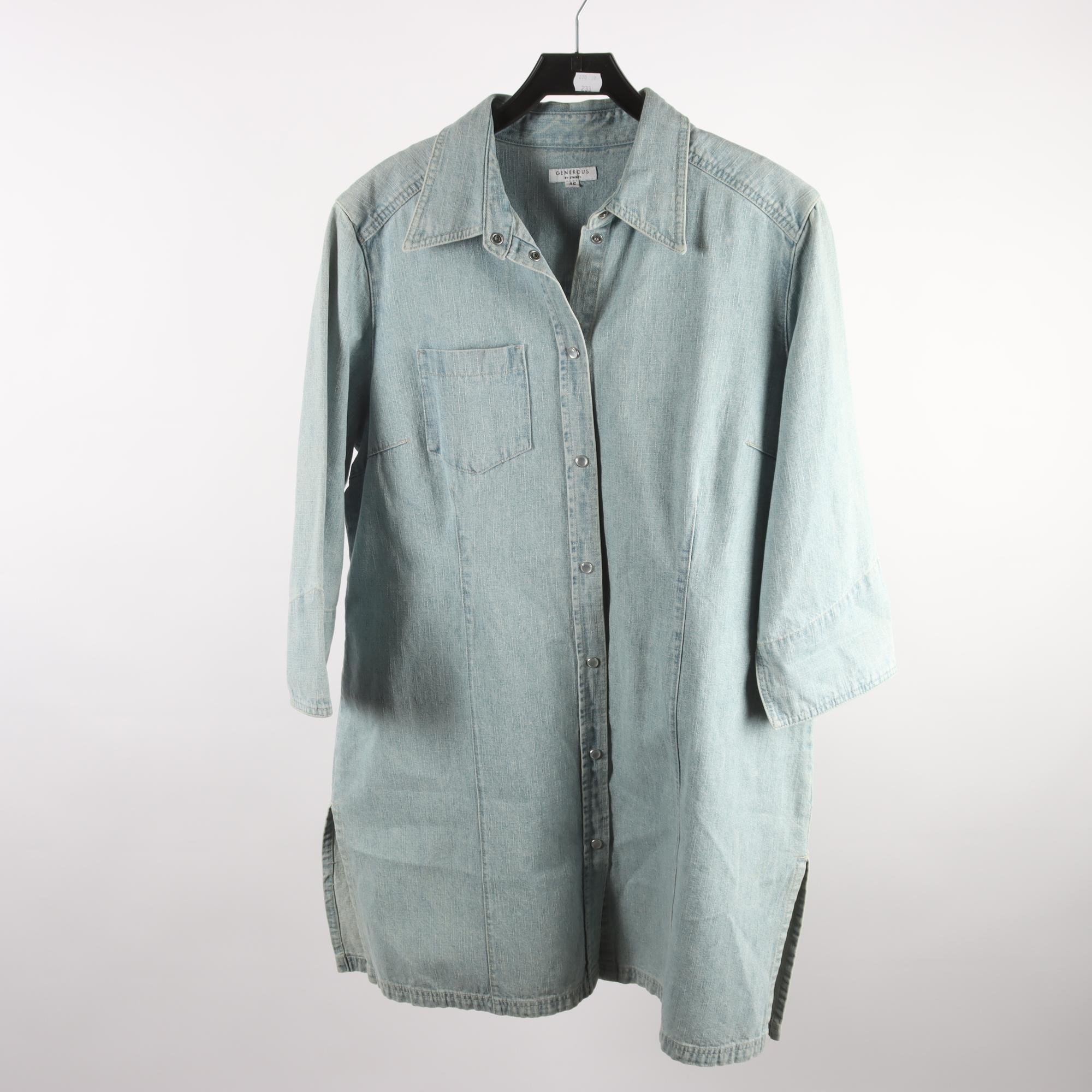Jeansklänning, Generous blå, stl. 46.
