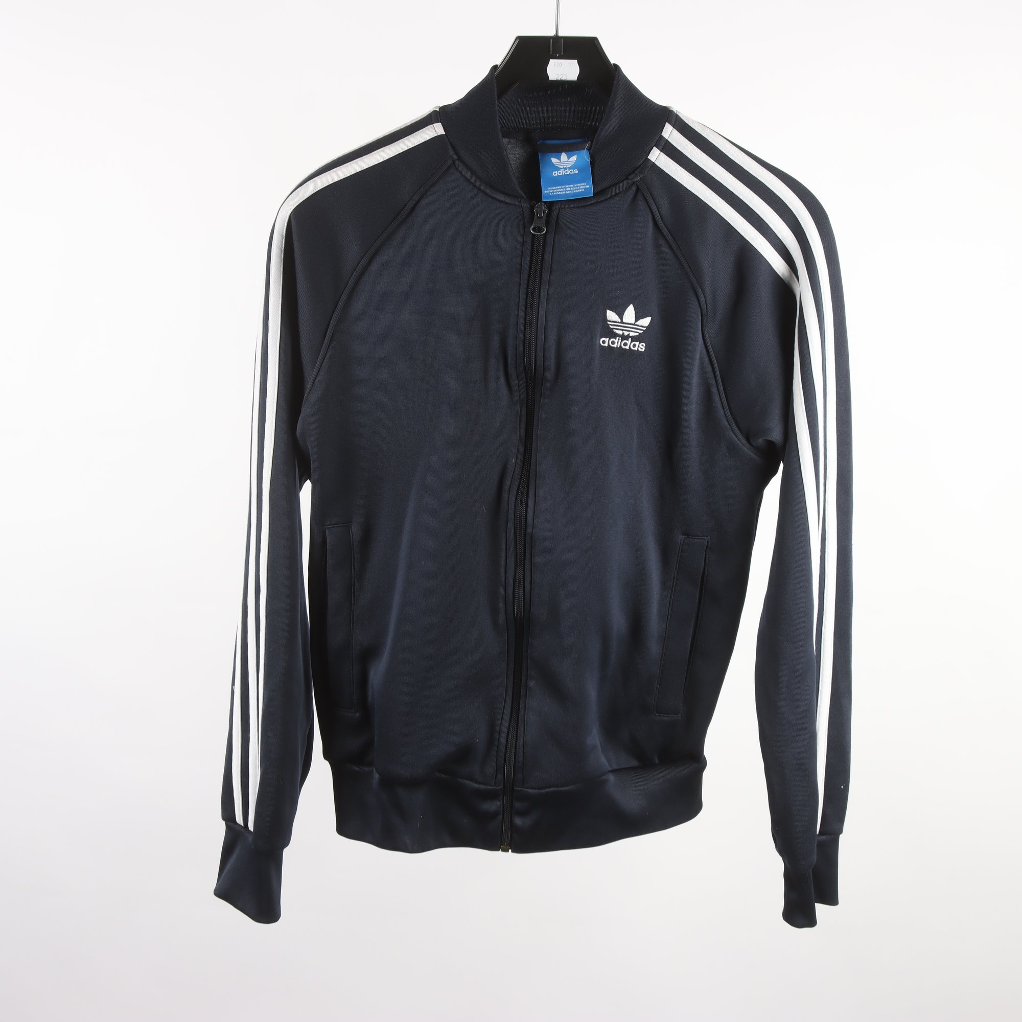 Träningsjacka, Adidas, blå, stl. S.