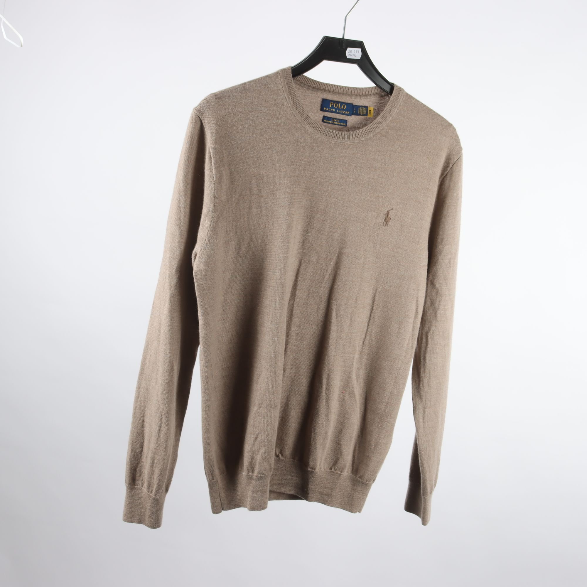 Stickad tröja, Polo Ralph Lauren, 100% ull, stl. L