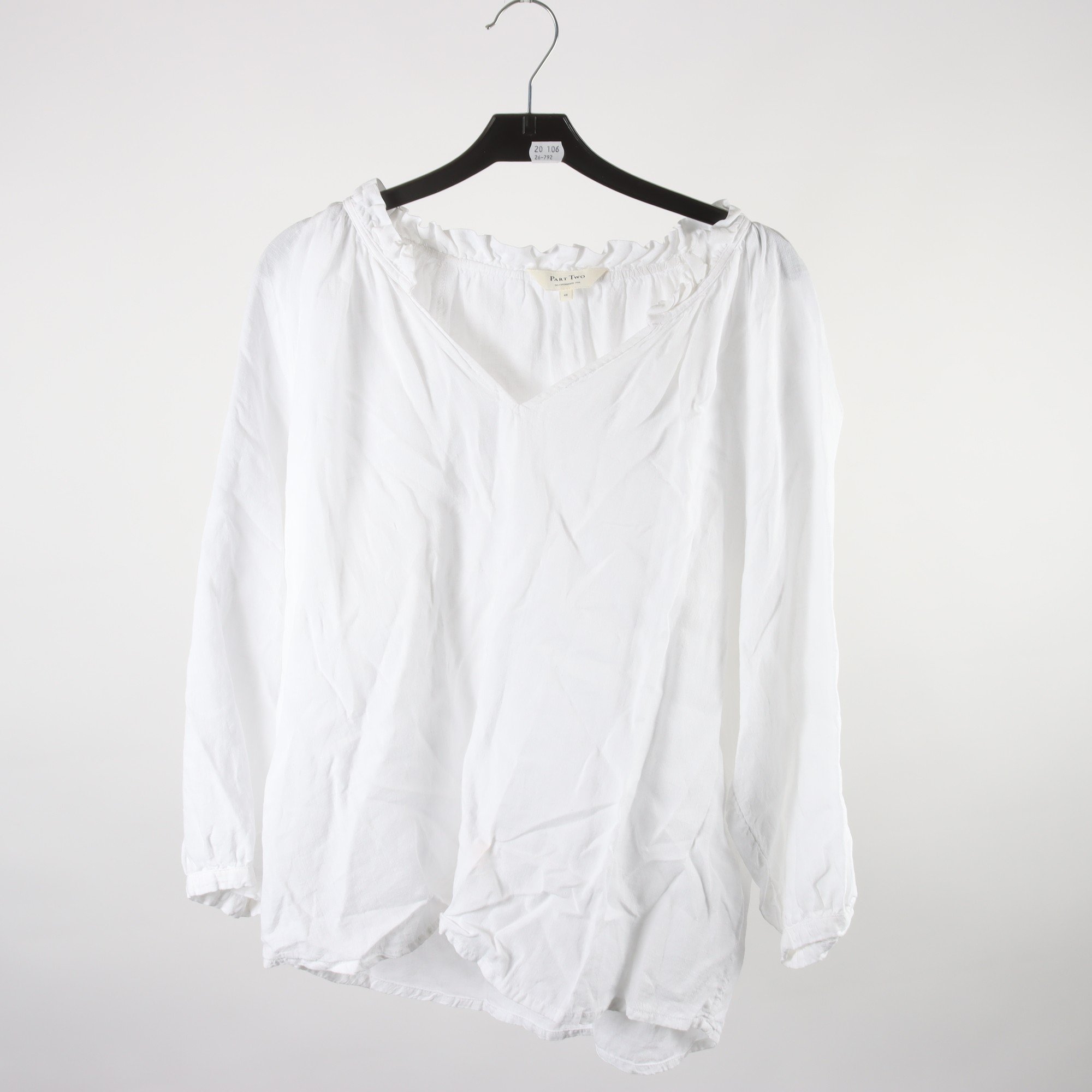 Blus, Part Two, 100% lin, stl. 46