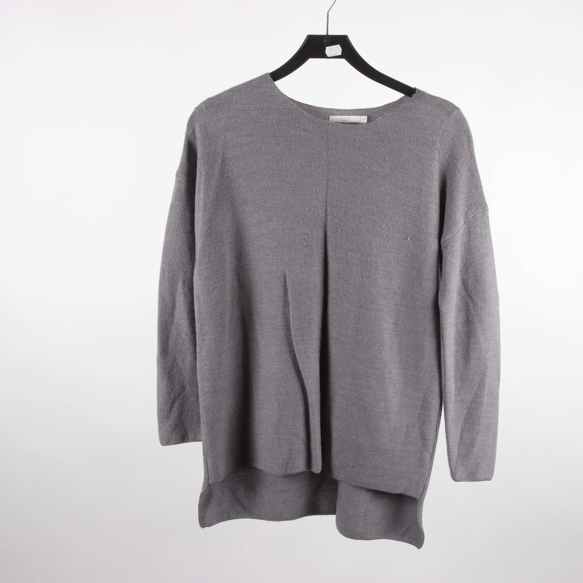 Tröja, Wera, lila, 80% ull, stl. XS/S.
