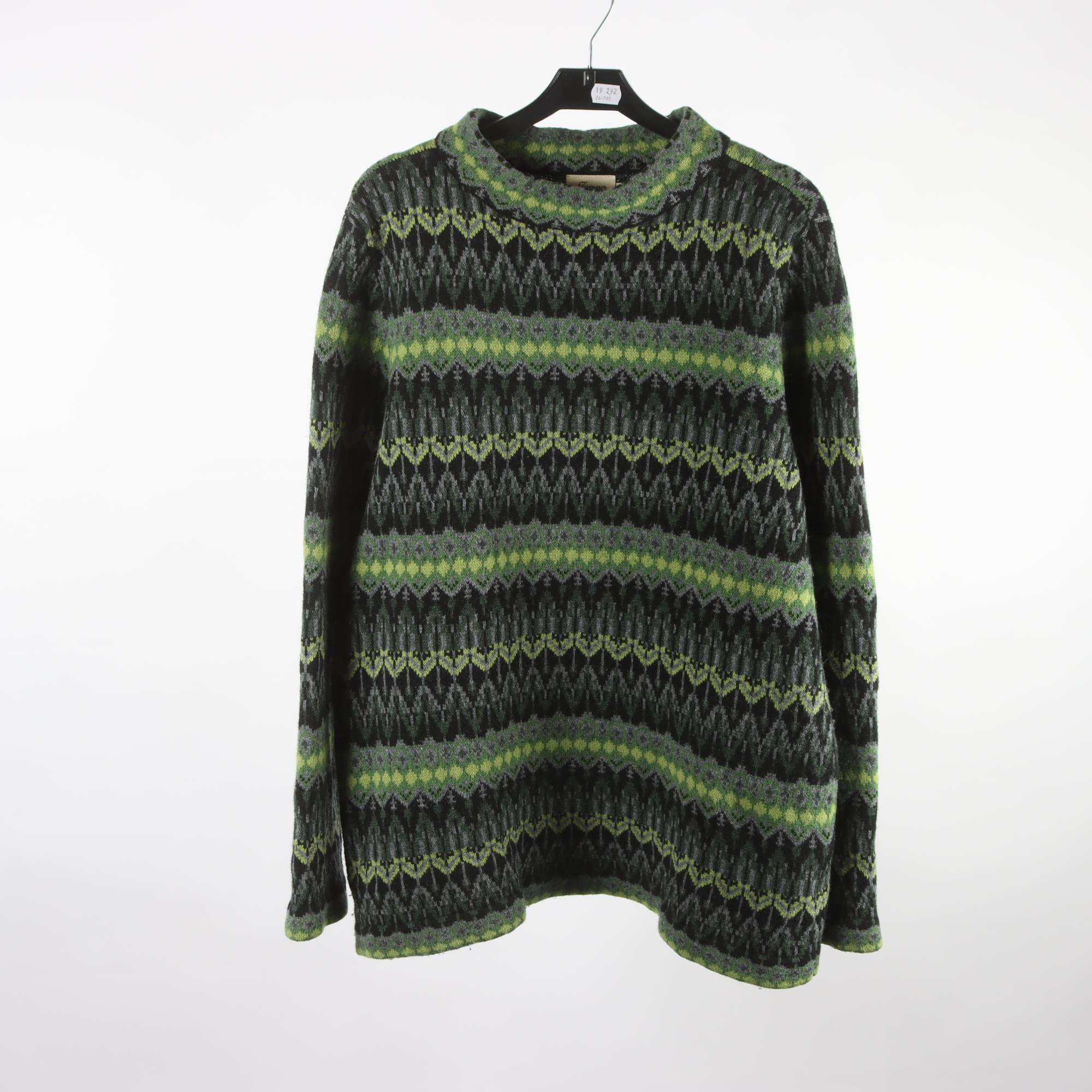 Stickad tröja, Jumperfabriken, stl. XL