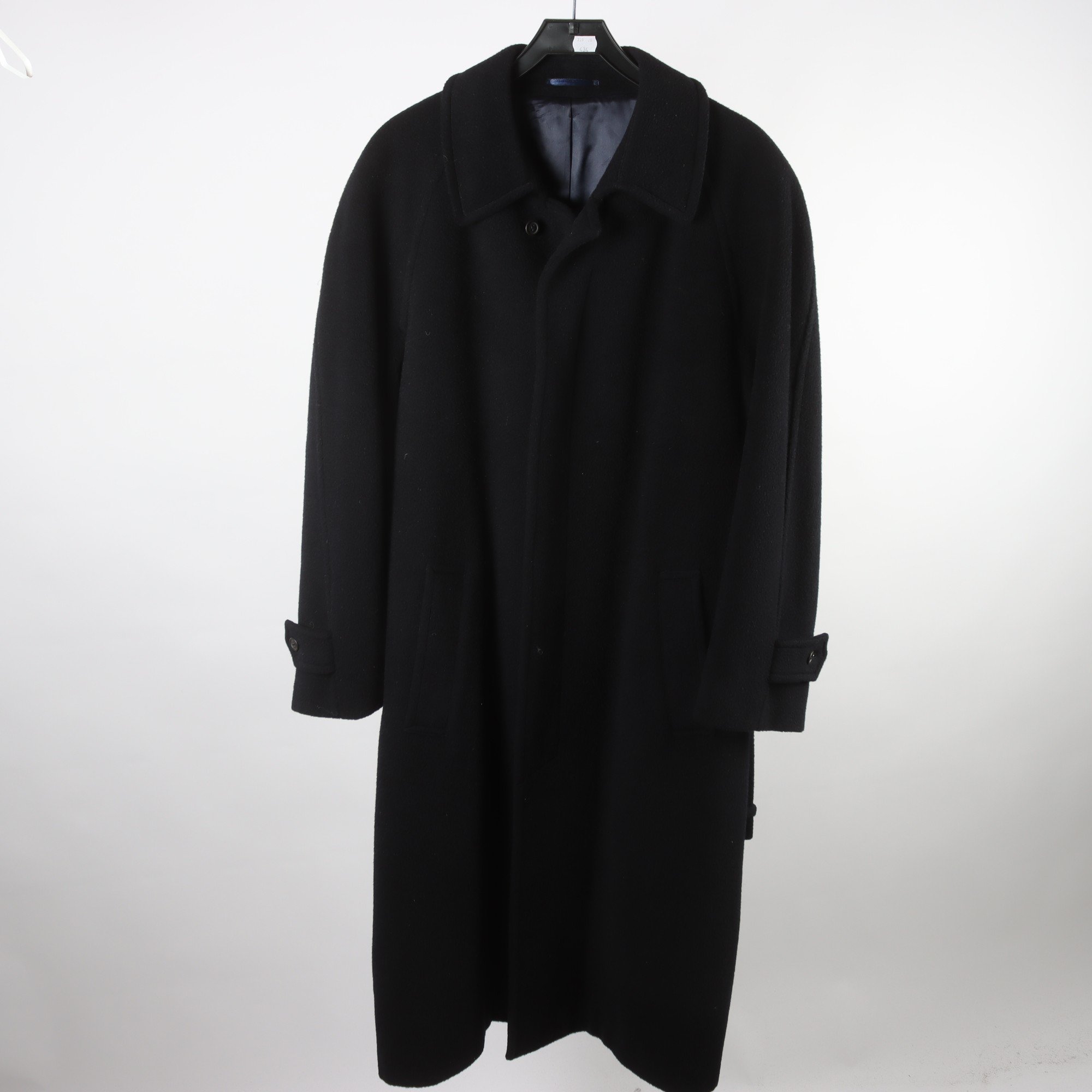 Rock, Oscar Jacobson, svart, ull, mohair, stl. 48.
