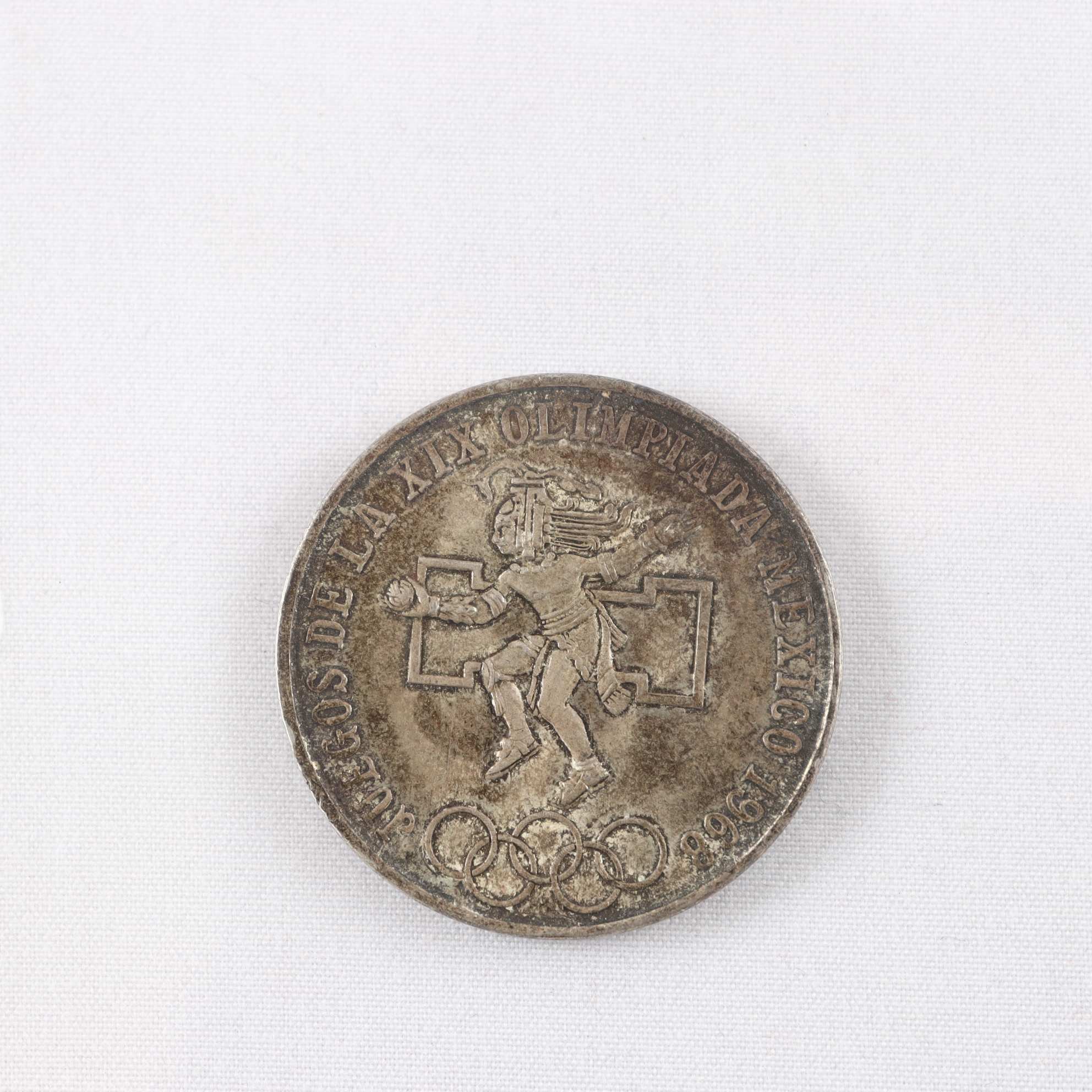 Mynt, Mexiko, 25 pesos, Olympiaden 1968, Silver