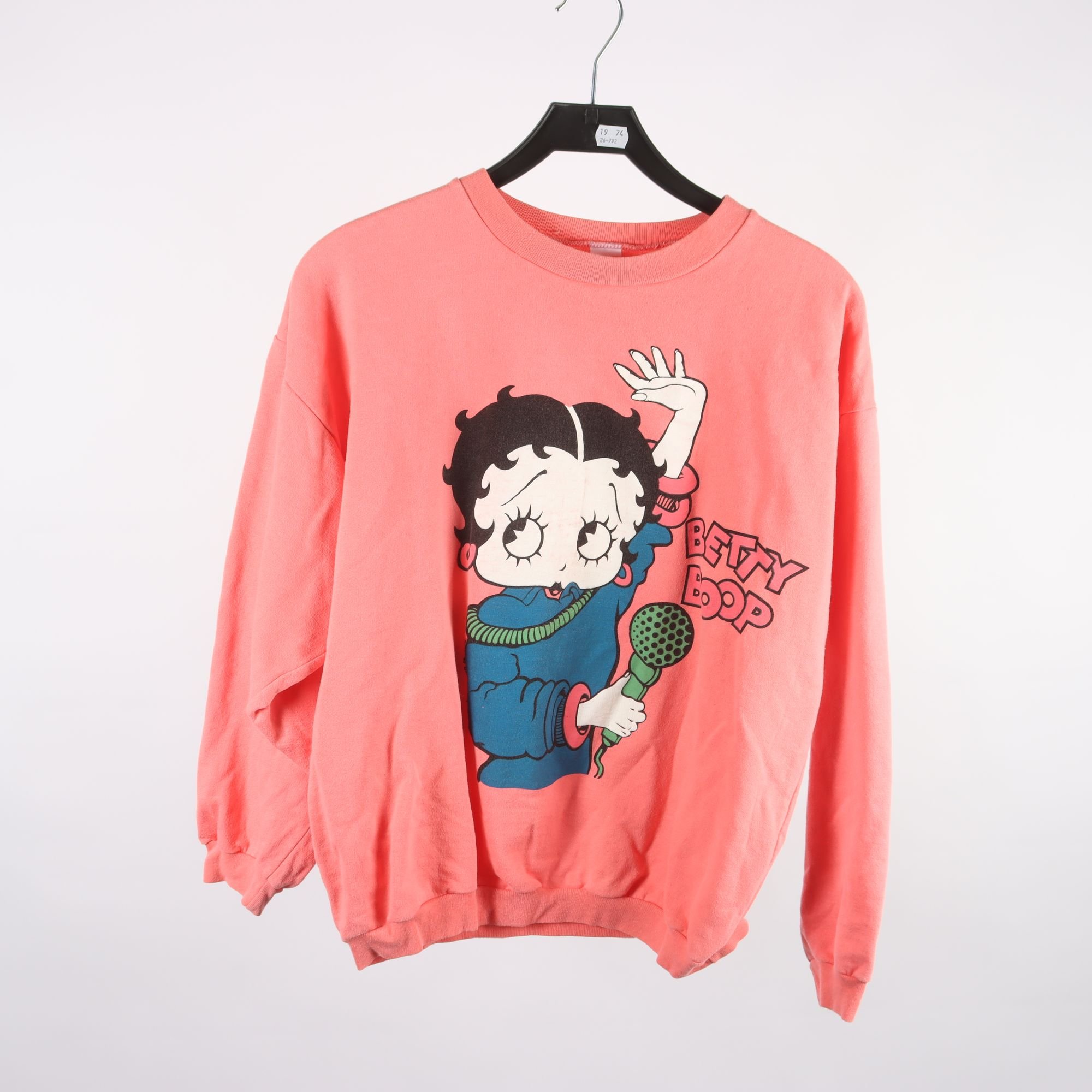 Tröja, Betty Boop, vintage, stl. L