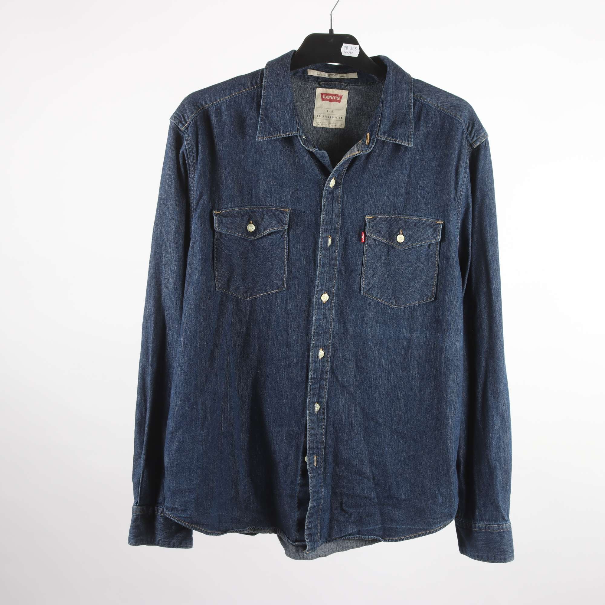 Jeansskjorta, Levi’s, stl. L