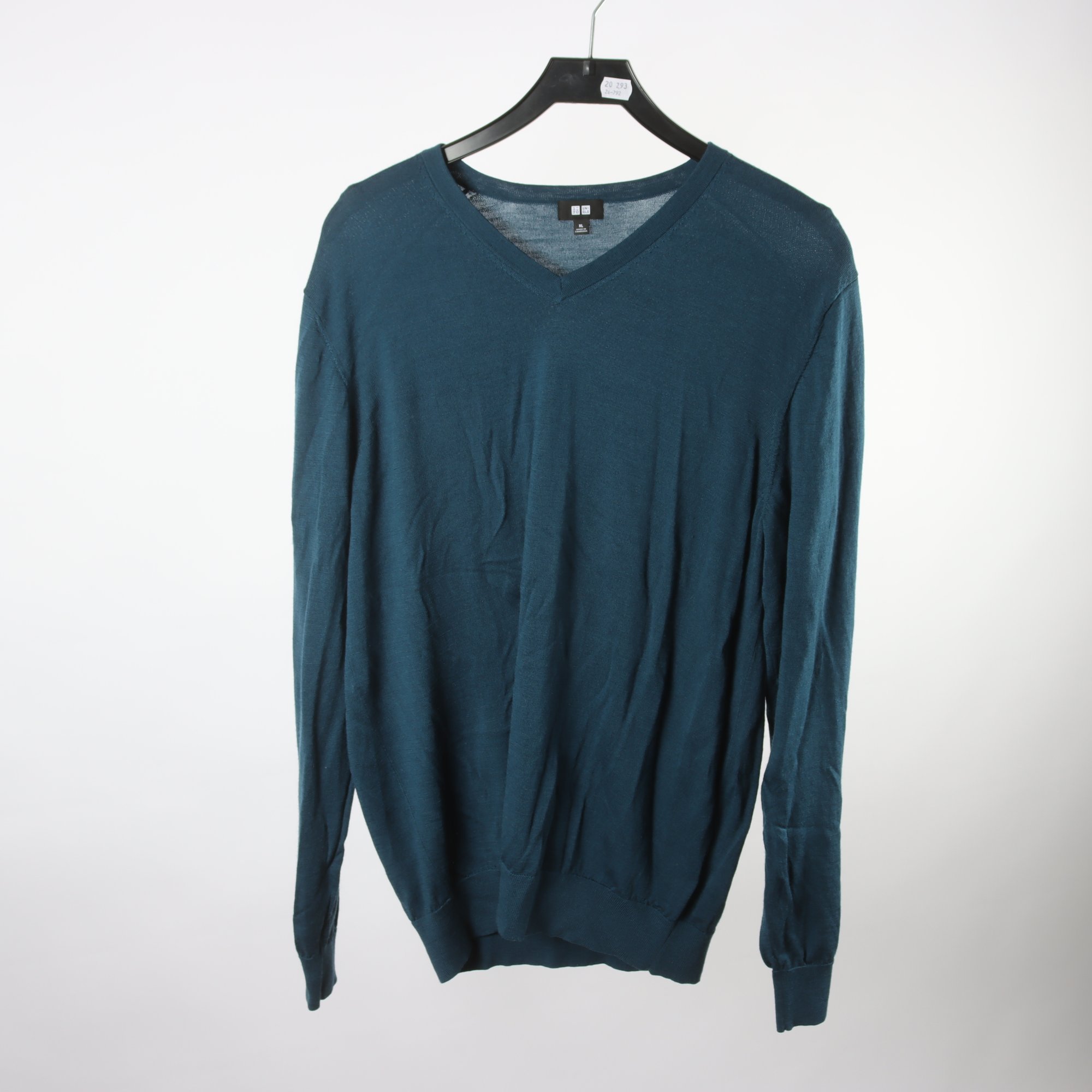 Stickad tröja, Uniqlo, 1005 ull, stl. XL