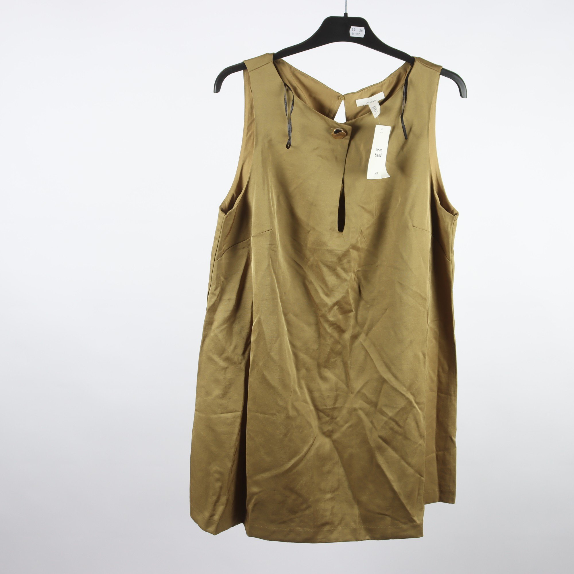 Klänning, H&M, linblandning, stl. L