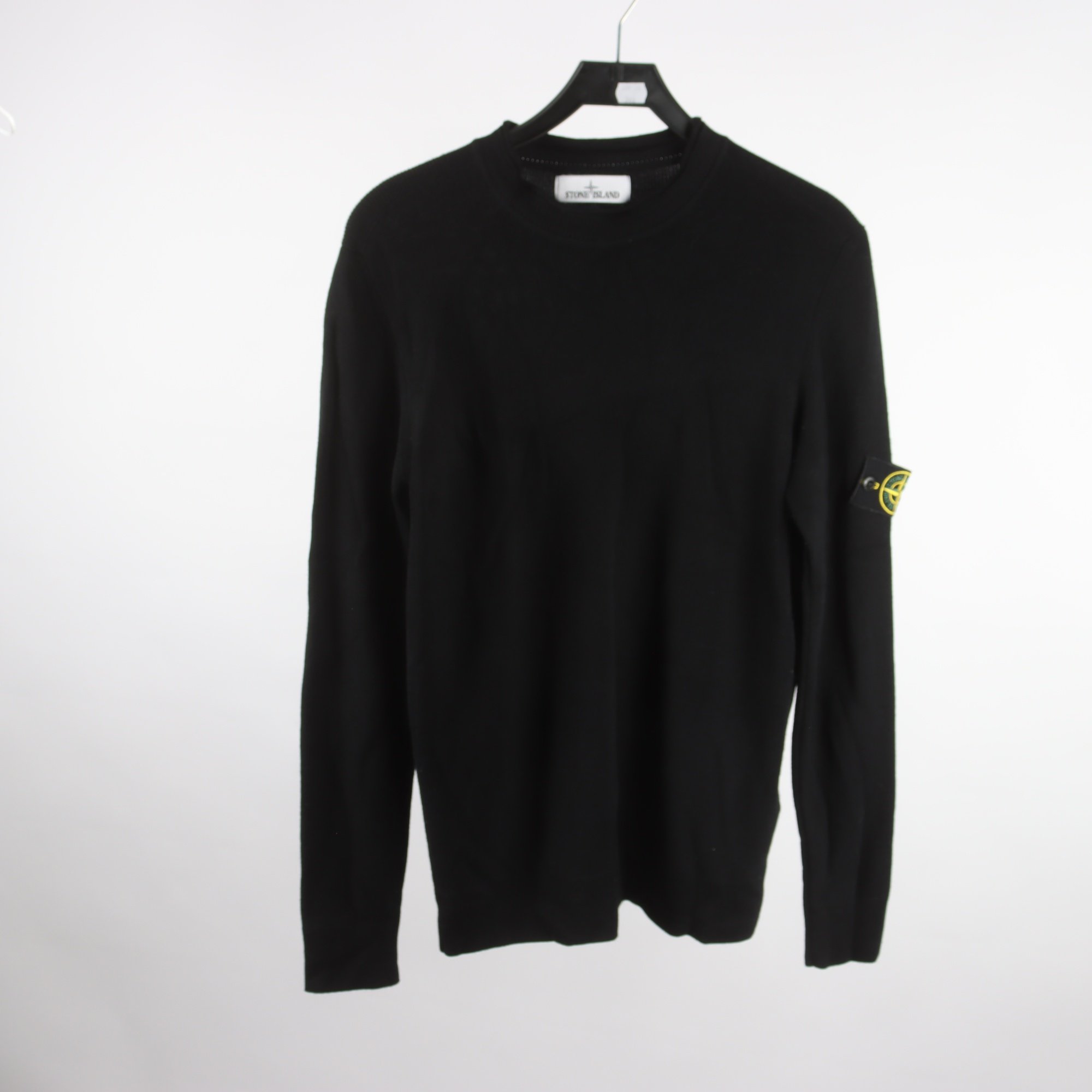 Tröja, Stone Island, svart, 100% ull, stl. L.