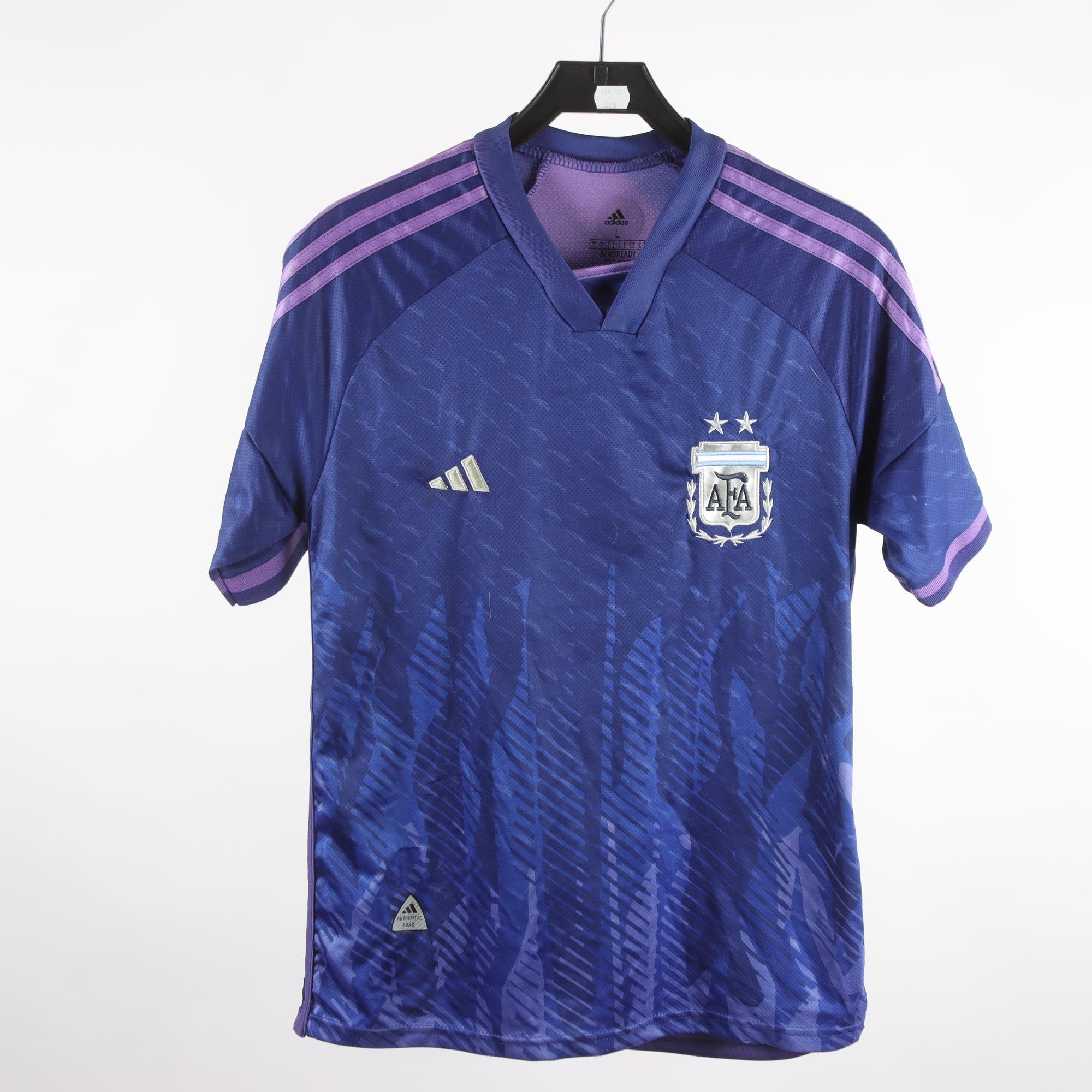 Fotbollströja, Adidas, AFA, Fifa World Cup, lila, stl. L
