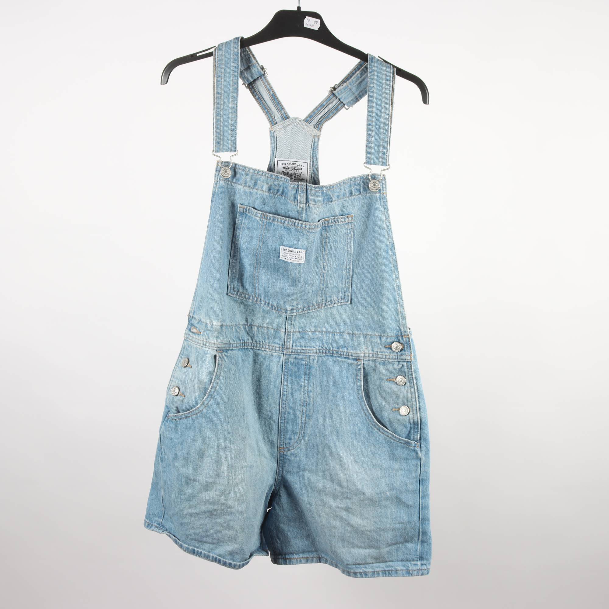 Denim Hängselshorts, Levi’s, stl. L