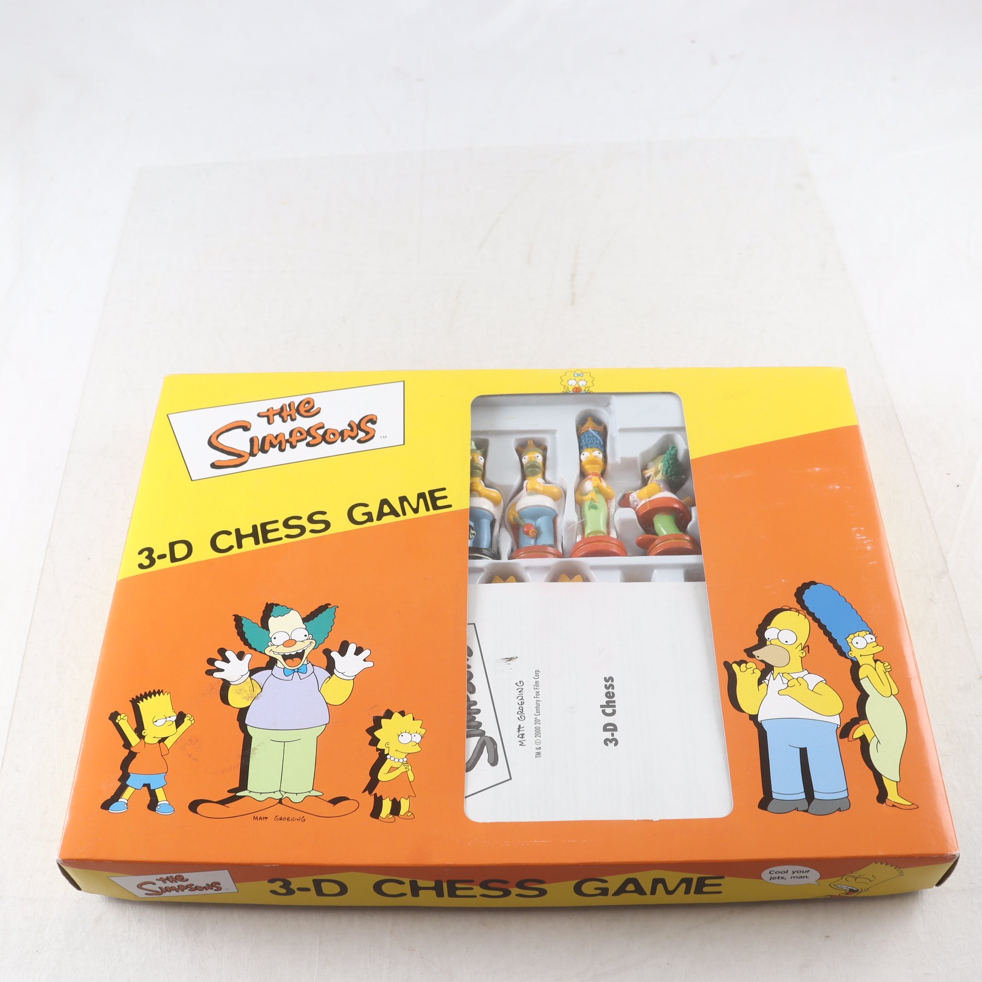 Spel, The simpsons,3D chess game.