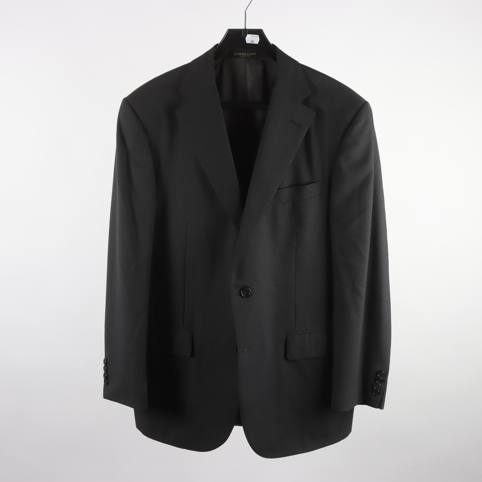 Kavaj, Corneliani, svart, stl. 50 R