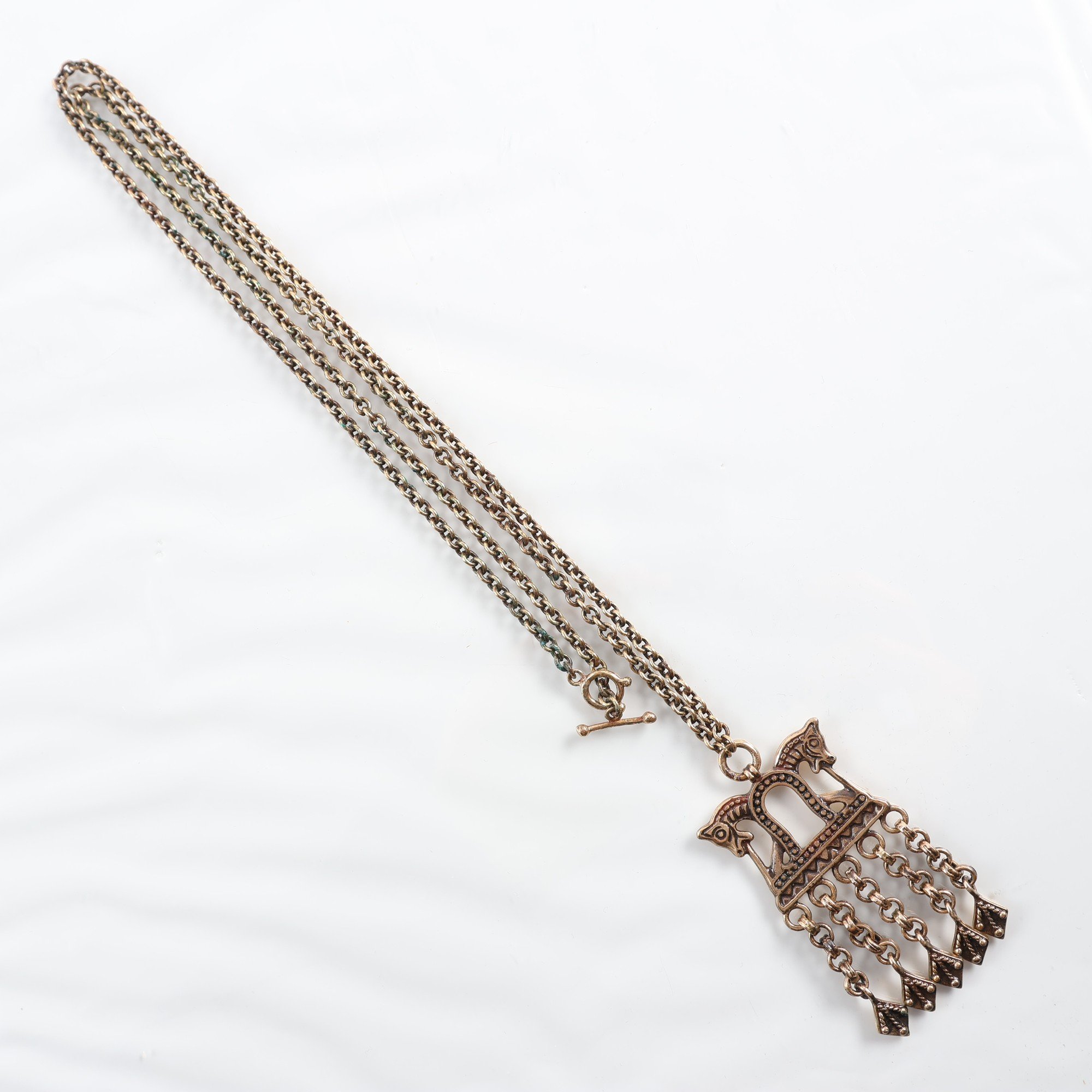 Halsband, Häst, Kalevala Koru, Finland, brons.