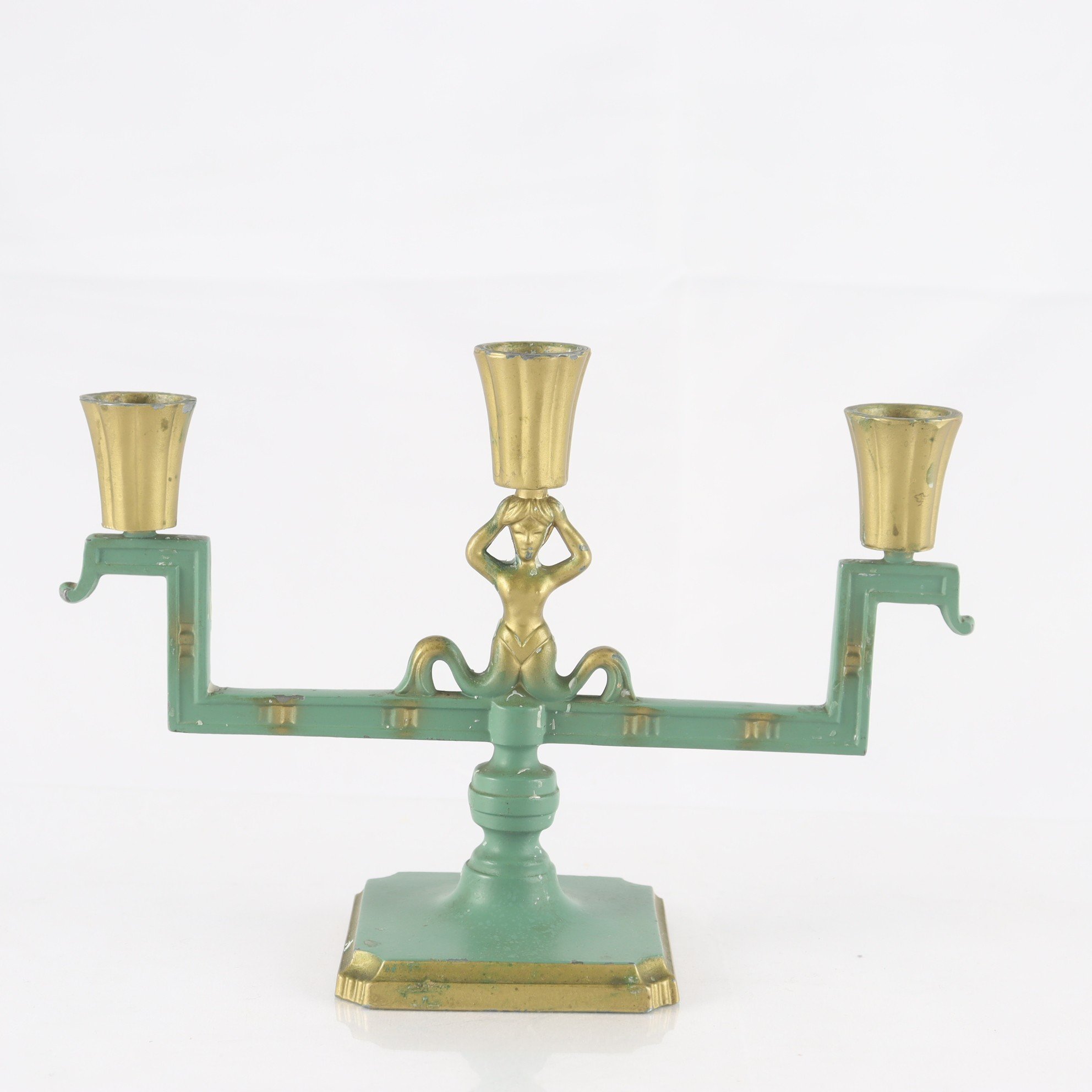 Ljusstake, Stjärnmetall, Art Deco
