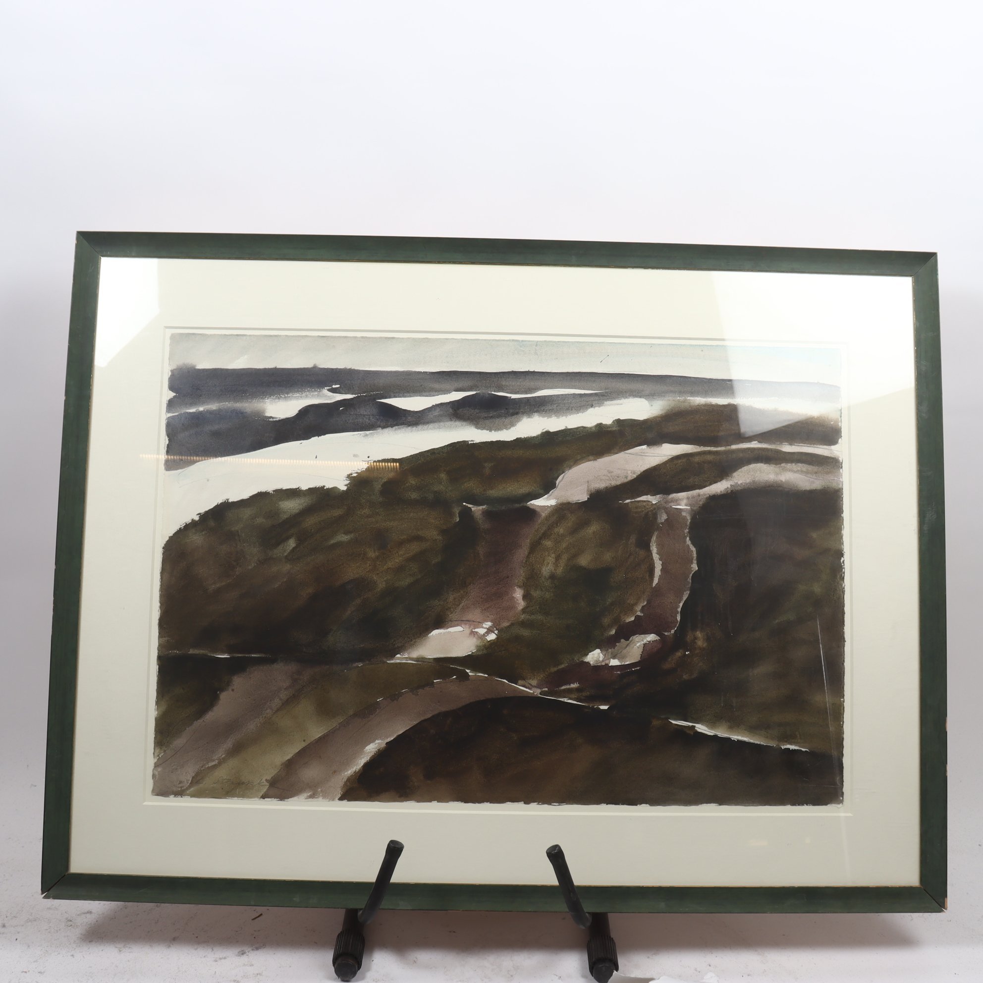 Akvarell, Laris Strunke, (f. 1931), signerad. Endast avhämtning.
