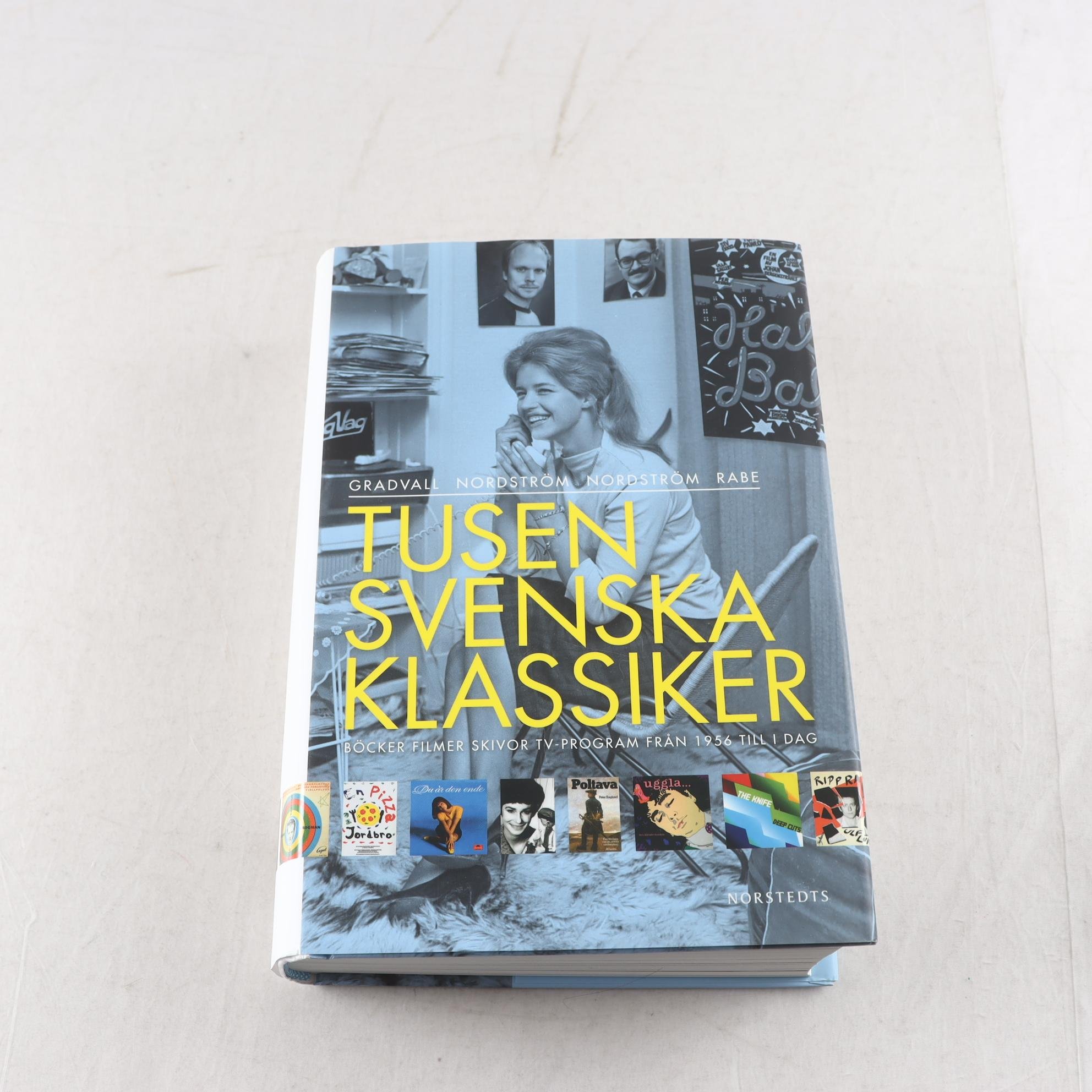 Tusen Svenska Klassiker, Böcker filmer skivor tv-progam från 1956 till i dag